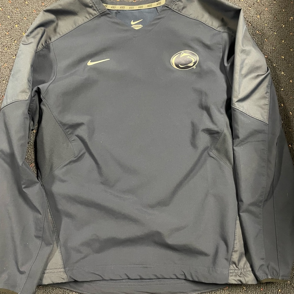 Nike Penn State pullover.  Navy blue.  Size Small.